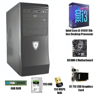 Buy NAVS Assemble CPU only 9th Gen Intel Core i3 9100f 8GB RAM