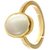 Raviour Lifestyle Pearl (Moti) 6.00 Ratti White Pearl 100% Original Gemstone Ashtadhatu Rashi Ratna Ring