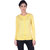 Ogarti woollen full sleeve round neck Yellow Women's  Cardigan