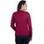 Ogarti woollen full sleeve Round neck Magenta Women's  Sweater