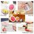 6PC Microwave Safe Silicone Lid Reusable Washable Safe Flexible Covers for 6 Different Size ( Multicolor )