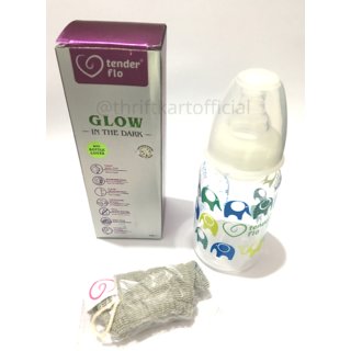 glow in the dark feeding bottle with bottle cover (150 ML)