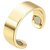 FOREVER YOUTH Anti Snoring Finger Ring Magnetic Therapy Acupressure Treatment for sound  Sleep Aid BRIGHT GOLD