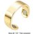 FOREVER YOUTH Anti Snoring Finger Ring Magnetic Therapy Acupressure Treatment for sound  Sleep Aid BRIGHT GOLD