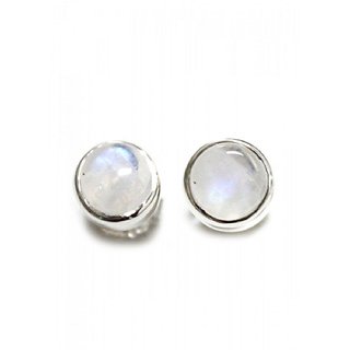 CEYLONMINE-moonstone stud Earrings Original & Effective Sterling Silver Earrings For Women & Girls CEYLONMINE-moonstone stud Earrings Original & Effective Sterling Silver Earrings For Women & Girls
