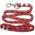 Tame Love Dog Rope Leash for medium sized breed dogs  with Cast Hook (1.64mtr, 15mm) colours may vary
