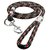 Tame Love Durable Dog Rope Training Leash for medium and large sized breed with Strong Cast Hook (18mm, Multicolor)