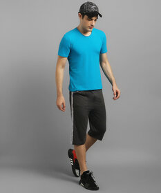 KETEX Light grey sports wear / casual wear Capri/ 3/4th for men's (Free Size- 26 to 32)