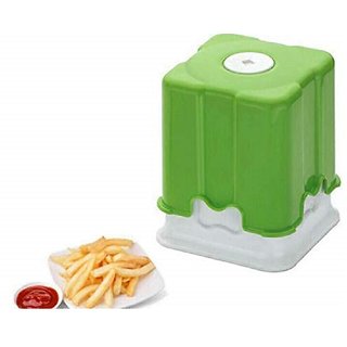 Sudani High Quality Plastic With Sharp Bled Potato Chipser Or French Fry Maker (Chipser)
