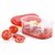 Unbreakable Hand-Powered Double Bowl Twin Fruit  Vegetable Big Twin Chopper with 2 Chopping Blade Cutter  Chopper