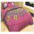 Multicolor Abstract Cotton Double Bedsheets - 1 Double Bedsheet 2 Pillow Cover