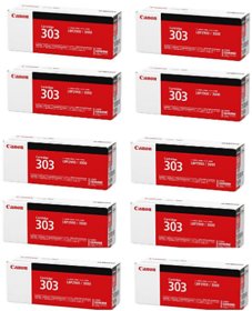 Canon 303 Toner Cartridge Pack Of 10 For Use LBP 2900,3000
