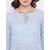 Avyanna Striped Tunic in Blue