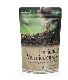 Enriched Vermicompost , Organic Fertilizer Plant Nutrient  - Home Gardens  potting mix 1.9 Kg High Nutritional Content