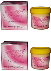 Kashmeer Moon Shine Face Fairness Cream 20gm Pack Of 2