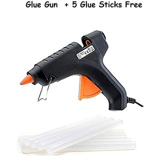 Hot Melt Glue Gun 40 Watt OZ 5 Glue Sticks Free
