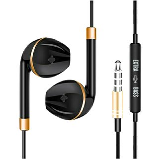 Extra Bass Wired  Earphone Big Bass Clear Voice Hi Fi Sound With Long Life  Earphone Enoy Music Any Time
