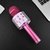 WS-858 Wireless Microphone HiFiSpeaker-Pink Wireless PA Microphones