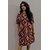 Aiyra Womens fluorescent vibrant color Dress