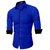 THE TAJKLA Royal Blue Shirt for Men
