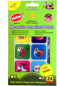 RunBugz Mosquito Repellent patches Animals - 24 Patches