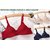 Rayyans (Pack of 3)Imported PADDED Plain Soft n High Quality Wire Free Sexy Cotton Bra (Color n Design may Vary)