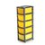 chest modular Yellow 5 pcs drawer