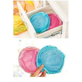 Big Size Laundry Bag Foldable  Collapsible Basket with Easy to Carry Handle Pack of 4