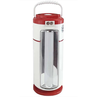                       Buylink 3 Tube 54 Hi-Bright LED With 360 Degree Coverage Rechargeable Lantern Emergency Light  (White, Red) EN-1202                                              