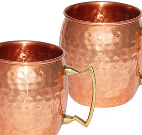 Copperware Moscow  Copper Mugs Set Of 2