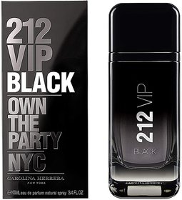 Carolina Herrera 212 VIP Black Eau de Parfum For Men, 100ml