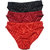 WOMEN SATIN HIPSTER PANTY PACK OF 3
