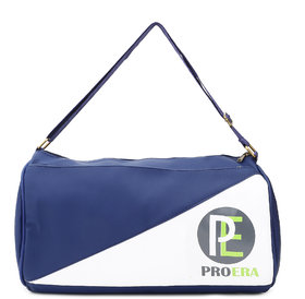 Proera Unisex Blue & White 20 Litres Black  Duffel/Gym/ Travelling Bag