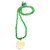 Raviour Lifestyle Lord Shiv Mahakal Mahadev Stylish And Elegant Pendant With Green Hakik Agate 108 beads Mala