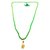 Raviour Lifestyle Lord Shiv Mahakal Shankar Mahadev shiv shakti Rudraksha Pendant With Green Hakik Agate 108 beads Mala