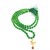 Raviour Lifestyle Lord Shiv Mahakal Mahadev Bholenath Trishul Pendant With Green Hakik Agate 108 beads Mala