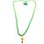 Raviour Lifestyle Lord Shiva Mahakal Shivling Rudraksha Pendant With Green Hakik Agate 108 beads Mala