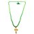 Raviour Lifestyle Mahakal Shiva Trishul Rudraksha Pendant With Green Hakik Agate 108 beads Mala