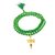 Raviour Lifestyle Mahakal Shiva Trishul Rudraksha Pendant With Green Hakik Agate 108 beads Mala