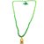 Raviour Lifestyle Lord Mahadev shivling with Rudraksha Pendant Temple Pendant With Green Hakik Agate 108 beads Mala