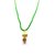 Raviour Lifestyle Lord Shiv Shakti 5 Mukhi Shiv Trishul Damru With Green Hakik Agate 108 beads Mala