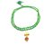 Raviour Lifestyle Lord Shiv Shakti 5 Mukhi Shiv Trishul Damru With Green Hakik Agate 108 beads Mala