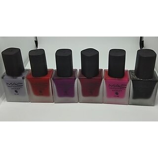 RYUK Gloss Gel Like Shine Nail Polish Set for Stunning Nails Pack of 6  Multicolor - Price in India, Buy RYUK Gloss Gel Like Shine Nail Polish Set  for Stunning Nails Pack