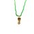 Raviour Lifestyle Mahadev Shiva Om Rudraksha Pendant With Green Hakik Agate 108 beads Mala