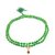 Raviour Lifestyle Mahakal Bholenath Trishul Pendant With Green Hakik Agate 108 beads Mala