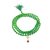 Raviour Lifestyle Mahakal Bholenath Trishul Pendant With Green Hakik Agate 108 beads Mala