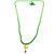 Raviour Lifestyle Lord Shiv Mahakal Mahadev Bholenath Trishul Pendant With Green Hakik Agate 108 beads Mala