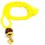 Raviour Lifestyle Lord shiv punchmukhi rudraksha Om pendant With Yellow Hakik Agate 108 beads Mala