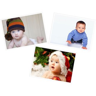                       Cute Baby Poster for Home and Expecting Mothers109 (300 GSM Paper, 12x18 Inches each, Multicolour) -Combo Set of 3                                              