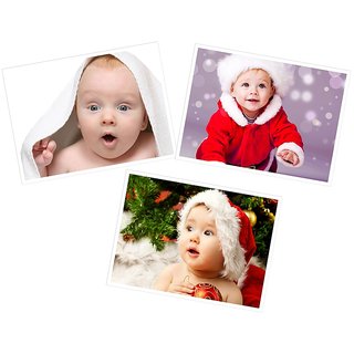                       Cute Baby Poster for Home and Expecting Mothers 67(300 GSM Paper, 12x18 Inches each, Multicolour) -Combo Set of 3                                              